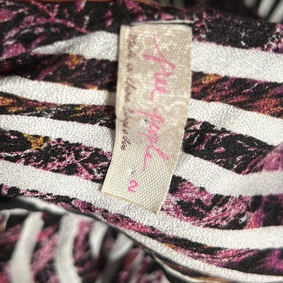 Free People,Mayan Temple Mix Print Maxi, Funky, Fun, Incredible Design, … - Picture 9 of 9